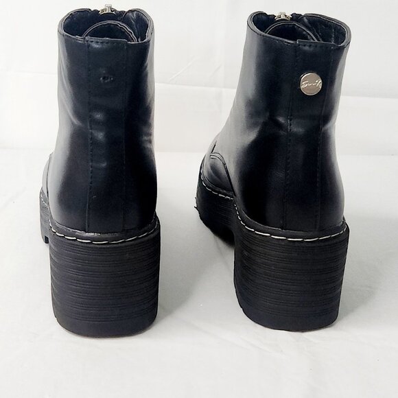 Seven 7 Zoe Black Platform Boots - Picture 6 of 9